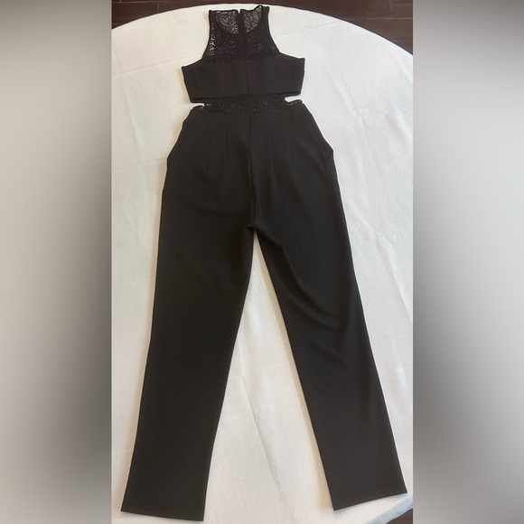 EXPRESS Y2K Women’s Sleeveless Lace Jumpsuit, Size 2 - Picture 5 of 6
